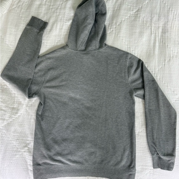 Volcom Gray Pullover Hoodie Men’s Medium – Logo Patch, Kangaroo Pocket - Picture 4 of 13
